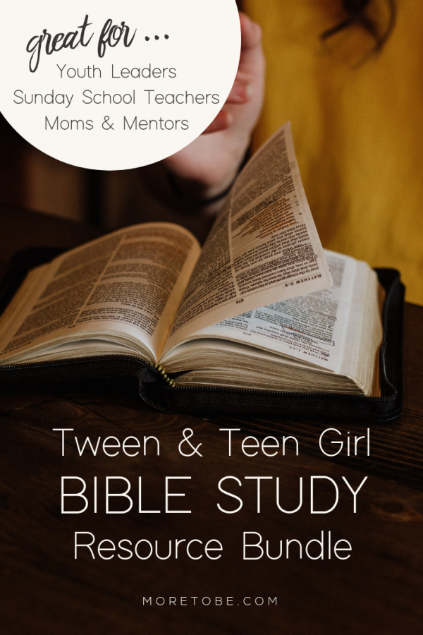 Teen Girl Bible Study Bundle - More To Be