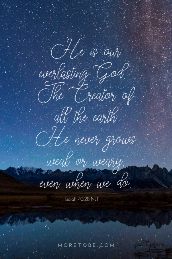 Our Creator God | Encounter God Series {1} - More to Be